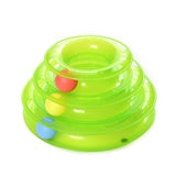 Cat Toy Three Levels Tower Tracks Disc