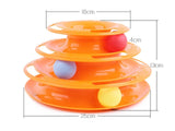Cat Toy Three Levels Tower Tracks Disc