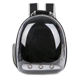 Pet Transparent Travel Backpack Capsule Blue