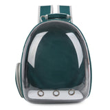 Pet Transparent Travel Backpack Capsule Blue