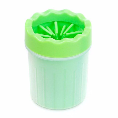 Dogs Foot Clean Cup Green