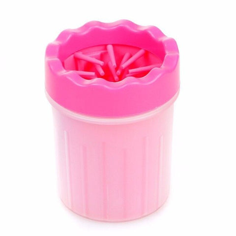 Dogs Foot Clean Cup Pink